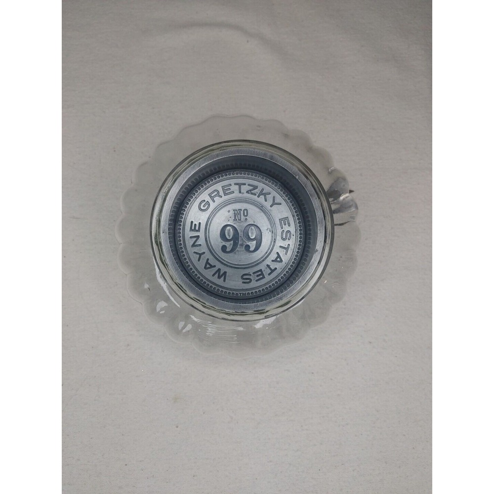 Wayne Gretzky-Estates-No‎ 99 Glass Pewter Penny Holder Ashtray  Collectable A66 - Picture 2 of 13